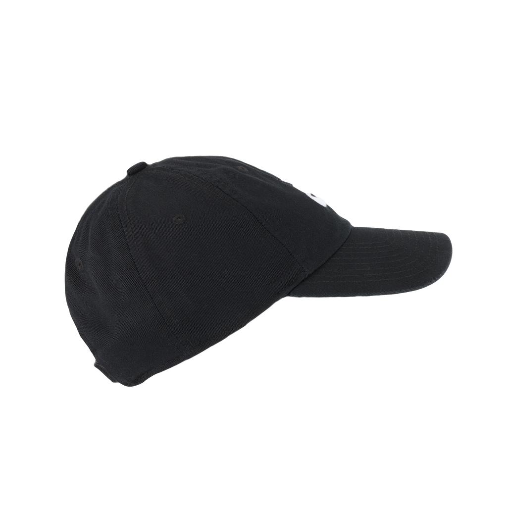 Nike Buchstaben Mikro-Logo Baumwoll-Baseballkappe Unisex Hüte Schwarz FB5368011