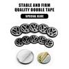 Q1111mm 14mm Car Logo Key Epoxy Sticker Remote Key Badges Emblem Auto Accessory For Volkswagen Lamando Magotan Golf Polo MK6 Passat