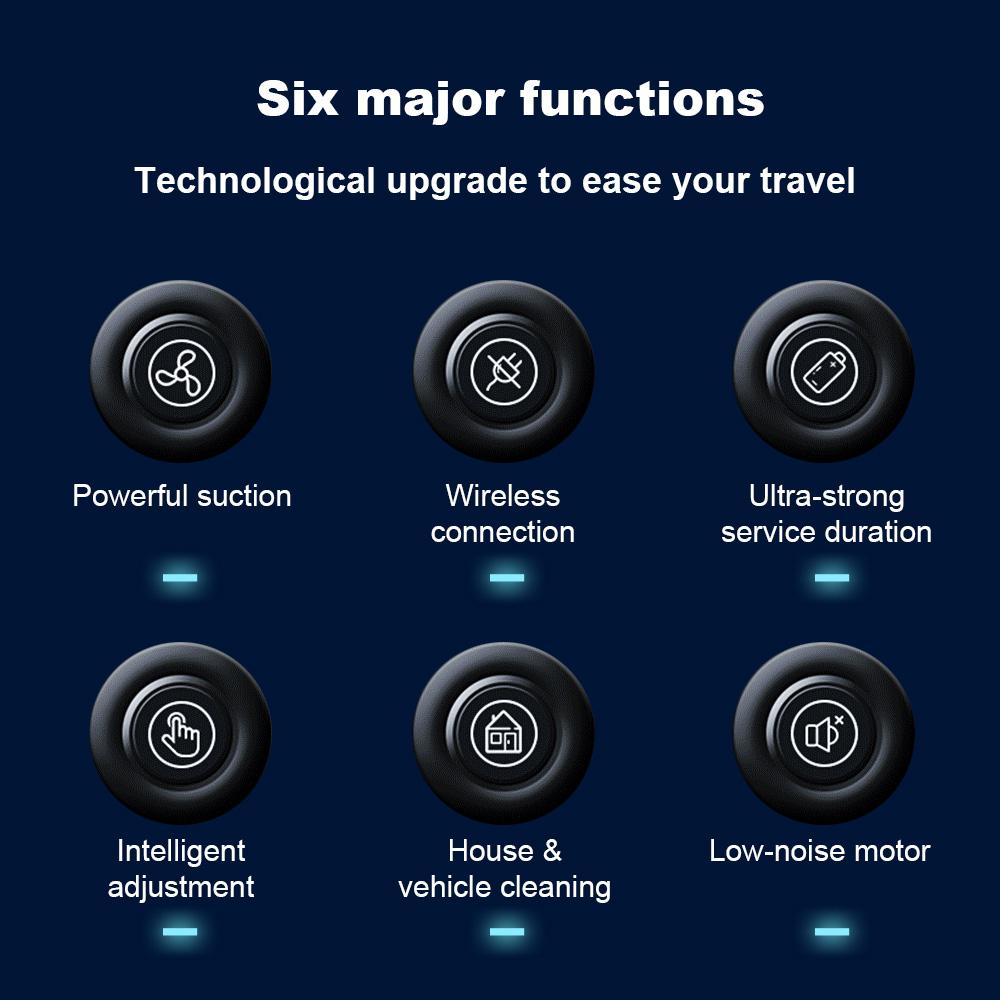 Liectroux i5 Handheld Vacuum Cleaner, 12,000 Strong Suction, 2500mAh Battery, up to 35min Runtime