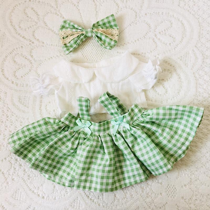 Medium 30cm Handmade Doll Clothes for Jointed Bear - S Size Belle Lulu Outfit Gift for Girls