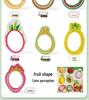Wooden Toddler Educational Toy: Fruit Color & Shape Sorting with Clip Beads for Parent-Child Interaction