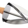 Stainless Steel Bread Rolling Cutter Wooden Handle Pastry Cutting Slicer Kitchen Baking Tool