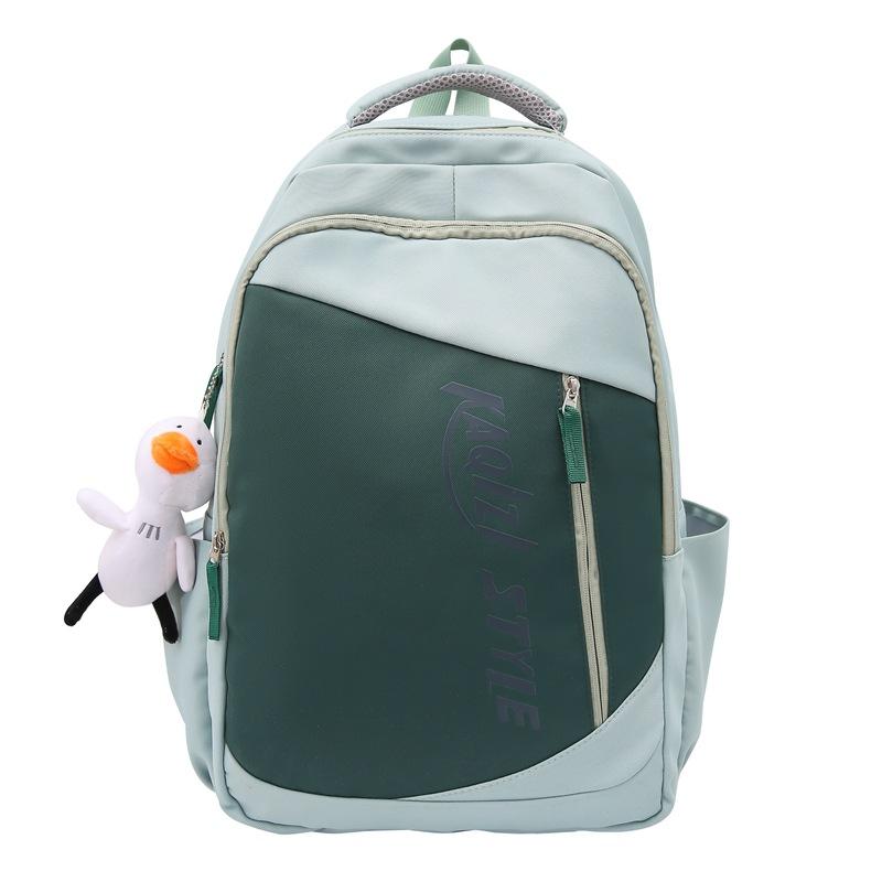 Schoolbag casual fashion backpack new large capacity outdoor travel leisure backpack high value lightweight college bag