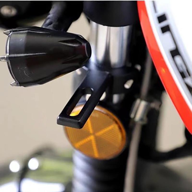 Motorcycle Extension Bracket Spotlight External Fixed Lamp Holder lighting extension Fork Handle Bracket Adjustable 20mm-36mm