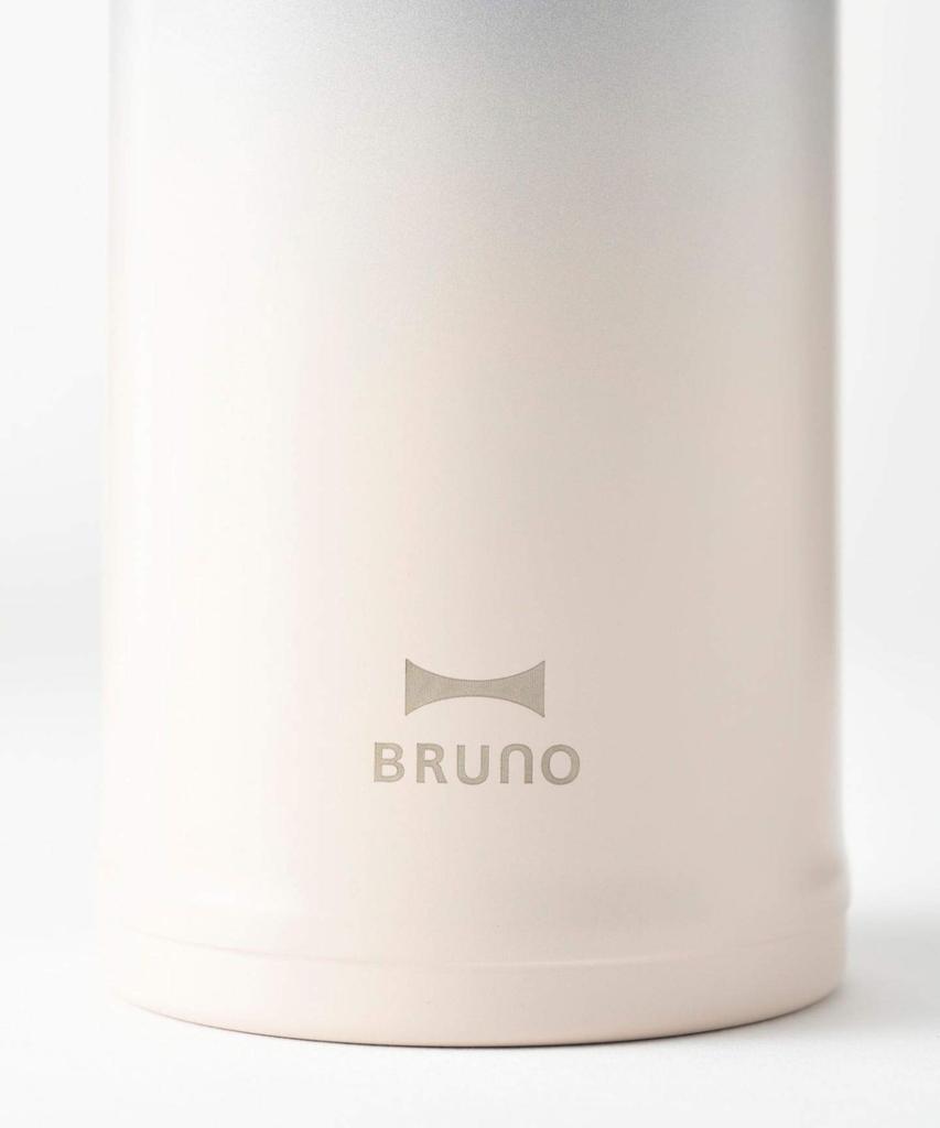 BRUNO Stainless Steel EVENING Bruno Lightweight Stainless Steel Screw Day Bottle, 480ml, Lightweight, Cute, Pink, Bottle, Tall, Mother's Gift,
