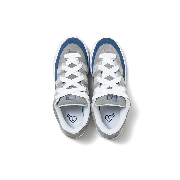 Human Made X Adidas Adimatic Grey Tech Indigo Unisex Sneakers Grey-Three Clear-Onix HP9915
