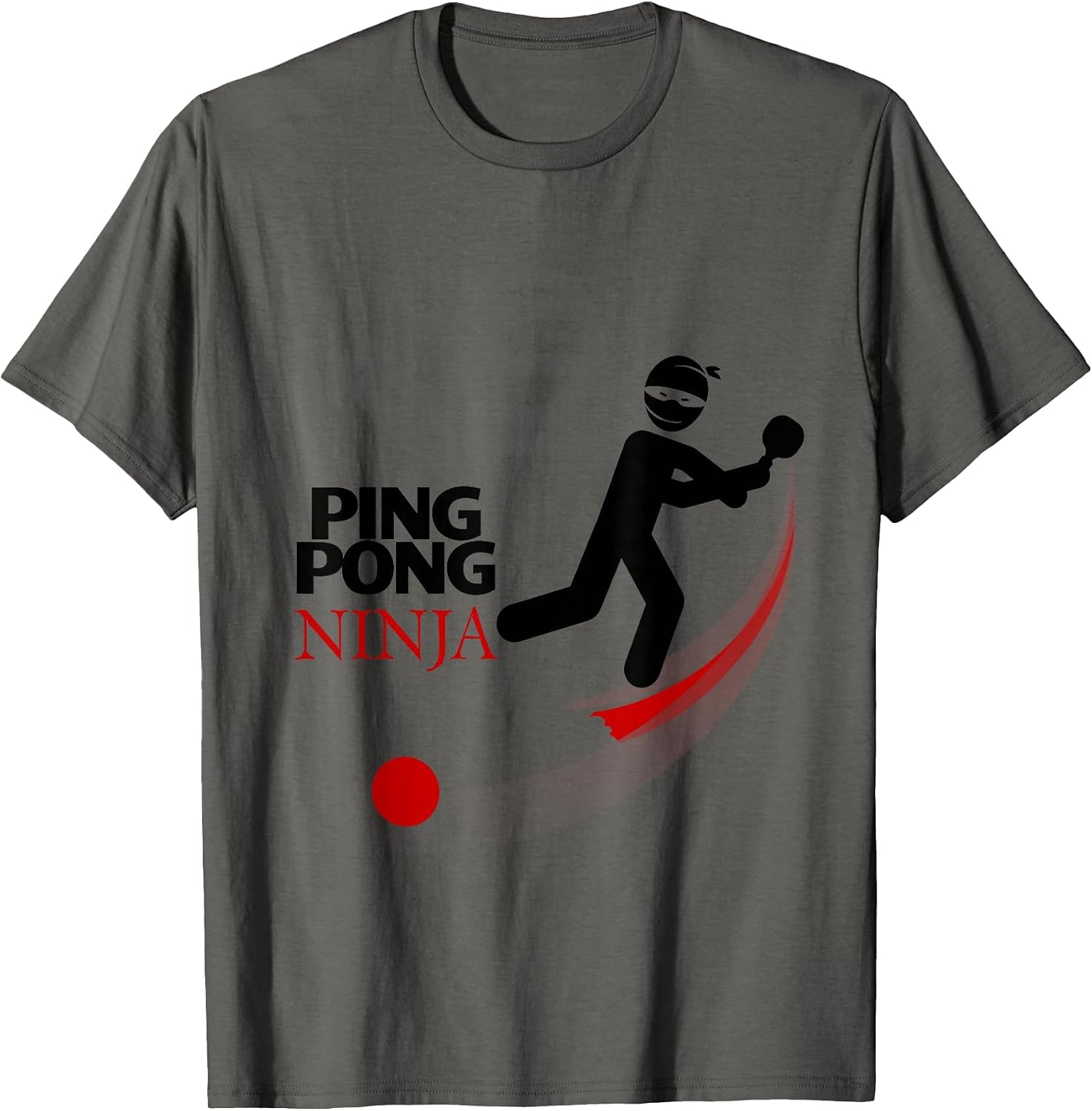 Ping Pong Ninja Cool Funny Table Tennis Player Gift T-Shirt Unisex T-Shirt L