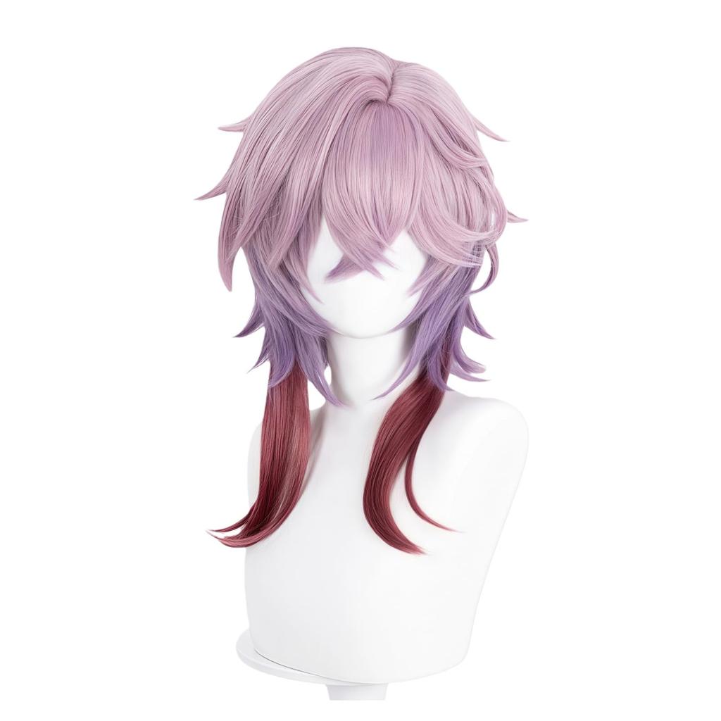 NOKIJP Durin Wig Genshin Impact Cosplay Heat-Resistant Wig Silky Smooth Easy To Style Genshin Impact Durin Dragonoid