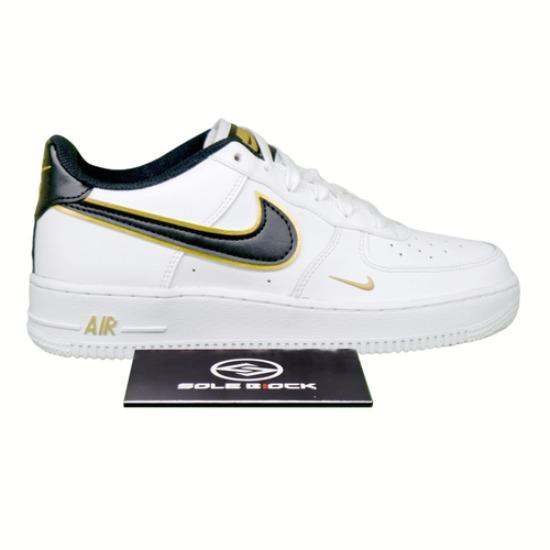 Nike Air Force 1 LV8 Low White Metallic Gold - DM3322-100