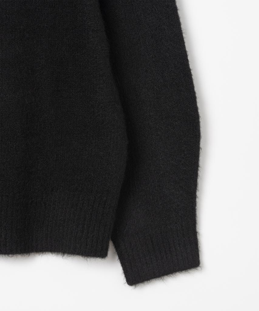 MILLO ARCHIVE Crop Silhouette Knit [Black] (Type A)