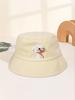 Cute Cartoon Printed Bucket Hat for Outdoor Hiking Fashionable Sunshade Spring Summer New Arrival