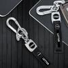 Leather Durable Car Keys Rings Buckle Holder for Lexus Ct200h GX460 GS GX GC ES IS LS LX NX RX RC UX Fsport Keychain accessories