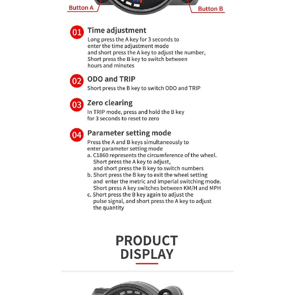 New KTM Pulsar LCD Digital Odometer Speedometer Instrument Universal For Motorcycle Colors Speed Gauge Meter Sensor Set
