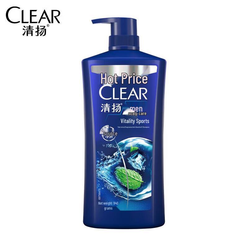

Clear Men Anti-Dandruff Shampoo, Vitality Sport Mint