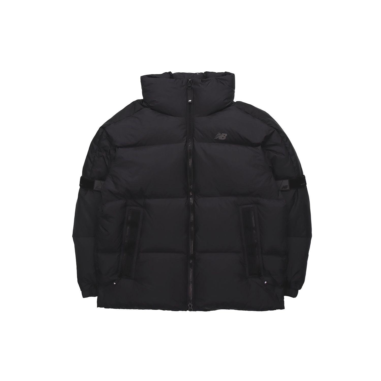 

Теплый пуховик New Balance, зимняя корейская версия, верхняя одежда унисекс, черный NBNP843083-00-19