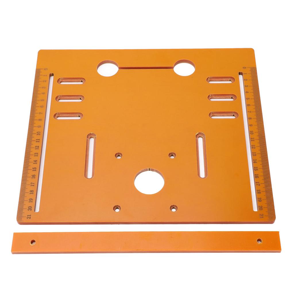 Grundplatte für Schneidemaschine, Kreissäge, Bodenplatte, Tischeinlage, Platte für Holzbearbeitungsprojekte