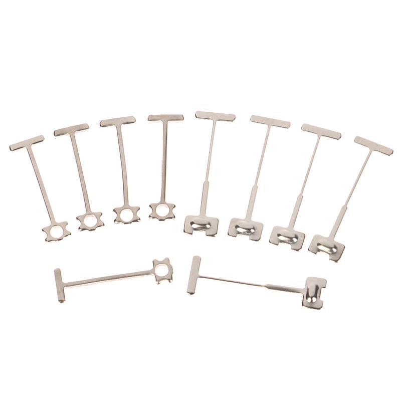 100 Stück 0,9/1,5 mm Silber Boden Wand Ersatz Stahl Nadel Nagel Fliesen Nivelliersystem Keramik Nivellierer Bauwerkzeuge
