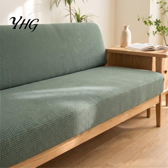 Replacement Couch Seat Covers High Stretch Cushion Cover, Elastic Sofa Slipcover, Washable Furniture Universal Fit Protector for Loveseat 3-Seater