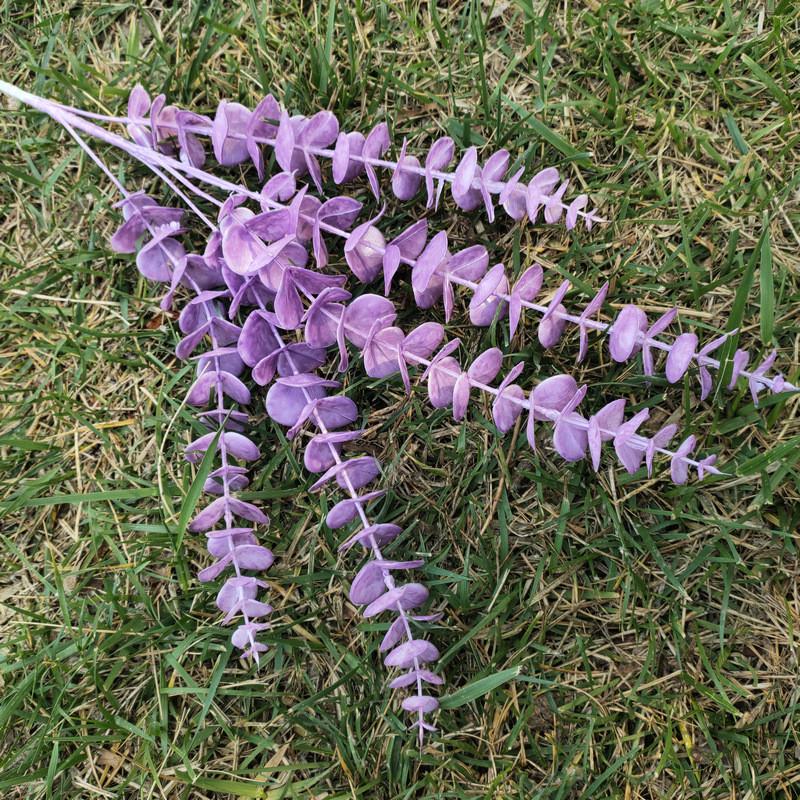 

Succulents Eucalyptus Artificial Diy Floral Stems Wedding Home Decor Photo Props фиолетовый