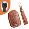 Top Grain Leather Key Cover for GAC Motor M8 Master/GS8 - Full Protection Anti-Scratch Case w/ Leather Strap