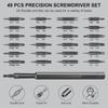 49-in-1-Präzisionsschraubendreher-Set, Phillips-Torx-Schraubendreher-Bit, magnetisches professionelles Reparaturwerkzeug-Set für die iPhone-Uhrenkamera