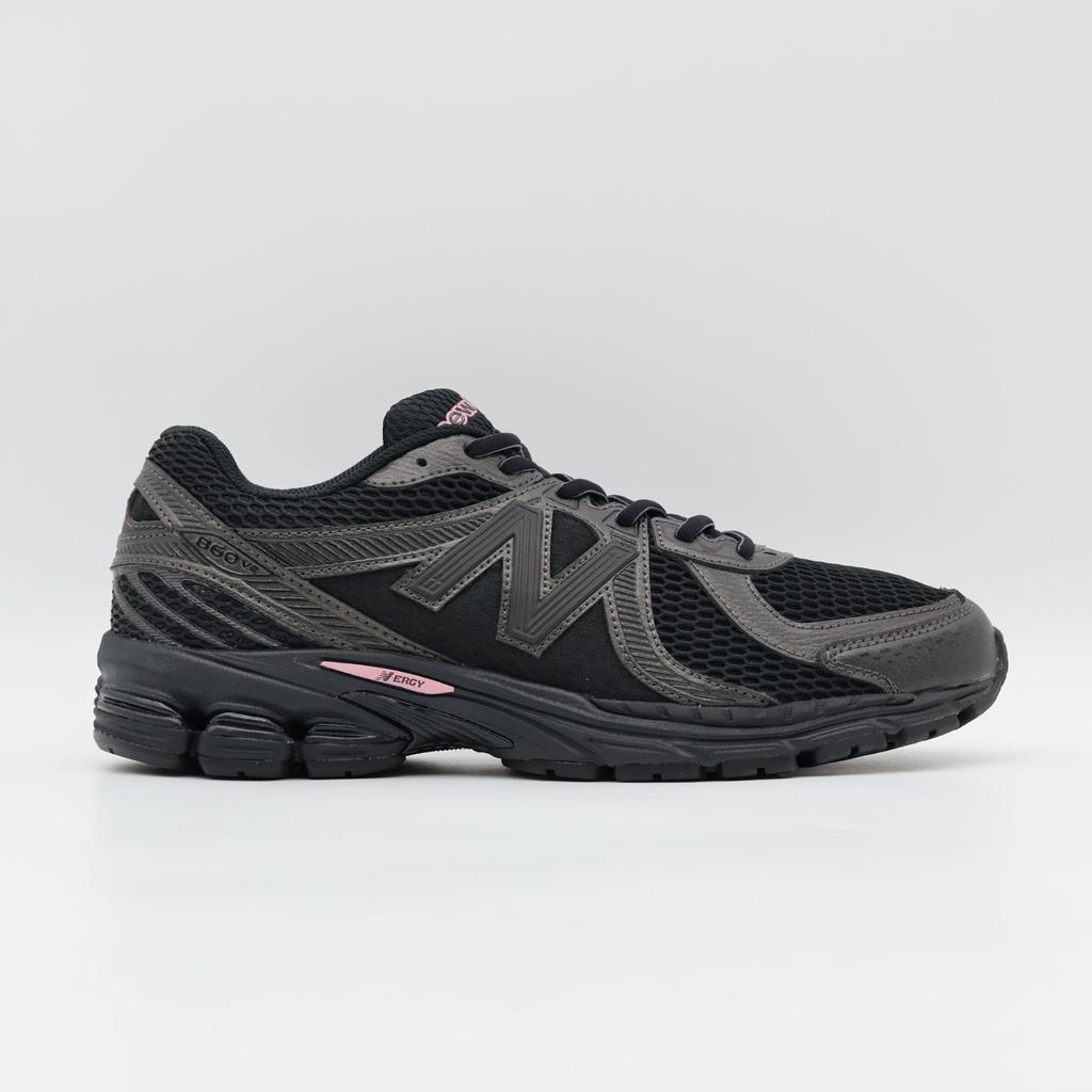ML860PH2 New Balance 860V2 Black Black Metallic Pink Taffy (Men's)