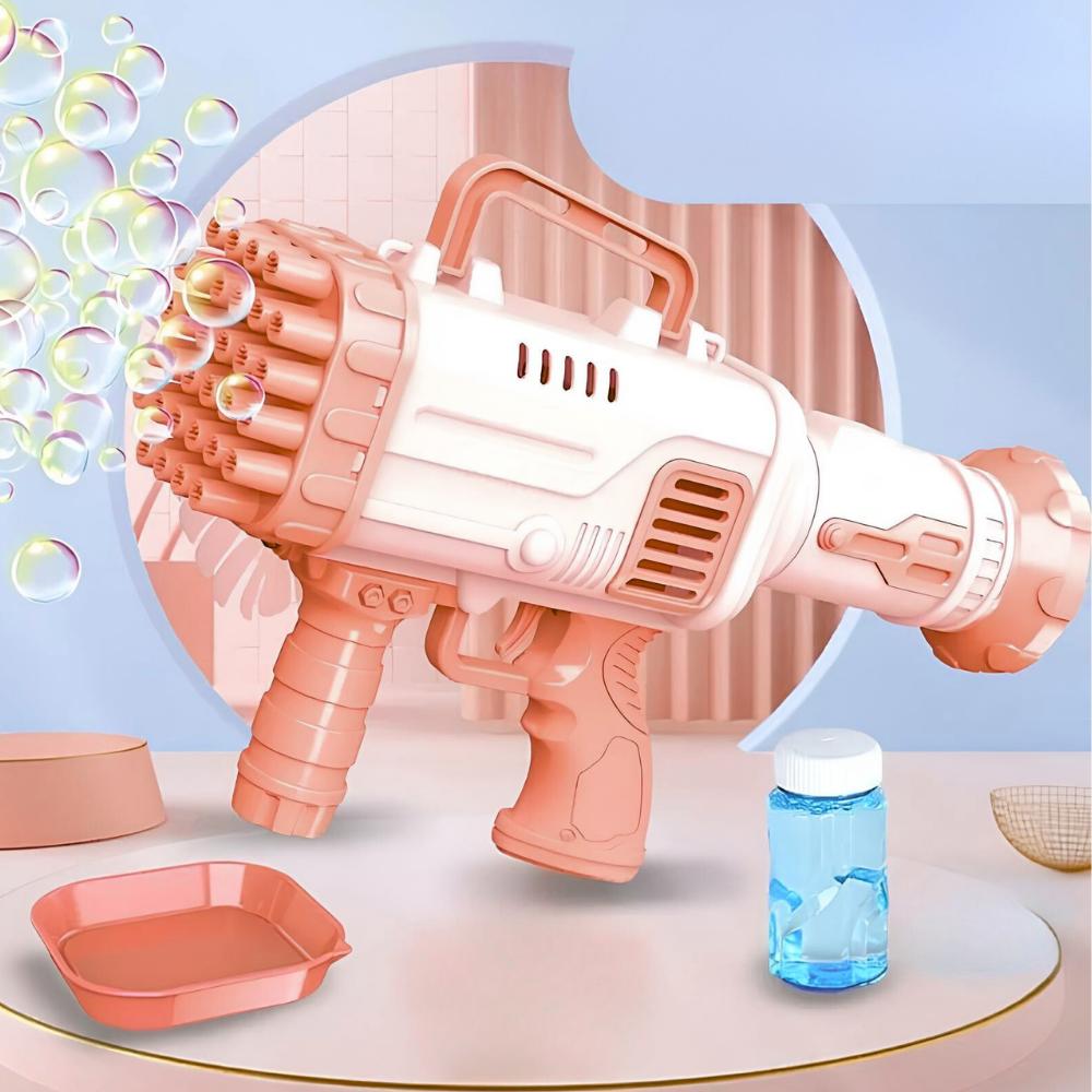 Bubble machine bazooka gun generator gift bubble liquid