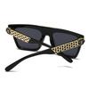  Export New Modern Retro Large Frame Men'S Sunglasses Ins Style Street Photography Big Brand Ink Lh216