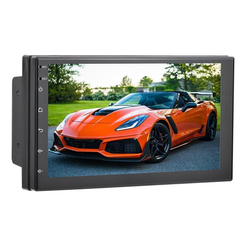 7''  Universal Auto Android Car Radio Touch Screen Support Car DVR Rear View Mirror Link WIFI GPS Bluetooth FM Receiver