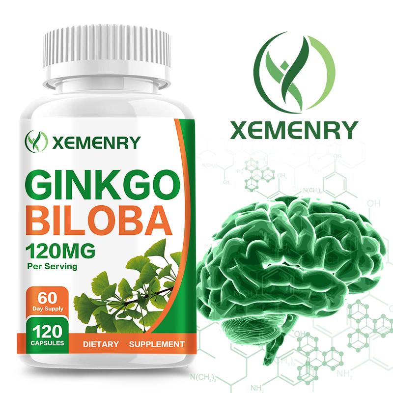 Kapsle Ginkgo Biloba 120 mg - Podpora paměti, koncentrace, zdravého mozku