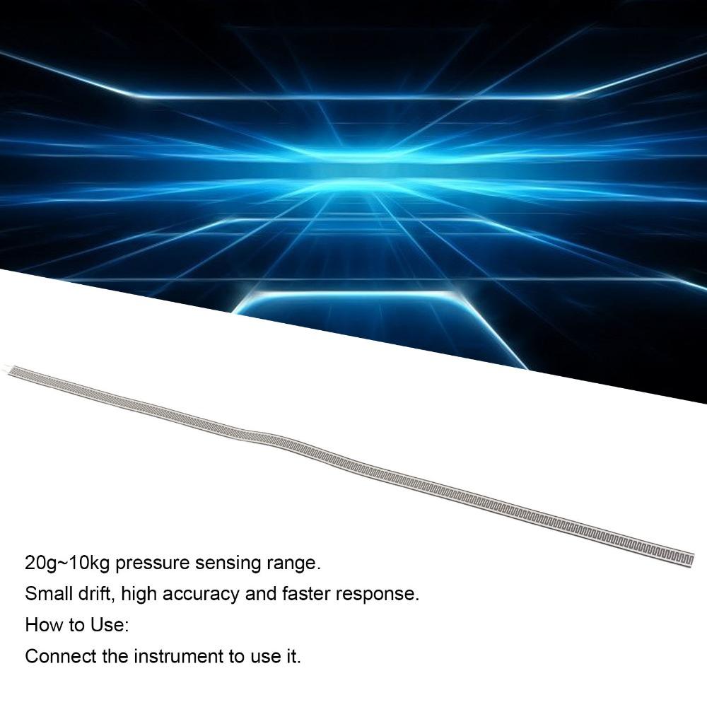 20g-10kg Range Thin Film Pressure Sensor Flexible Construction Long Strip Design Flexible Bend Sensor Force Sensitive Resistor