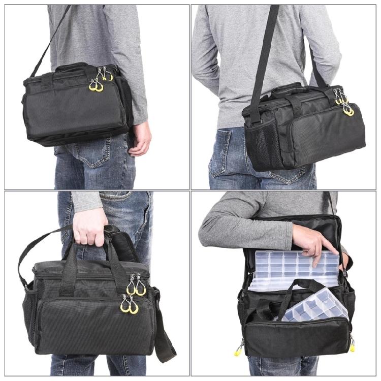 Portable Outdoor Fishing Tackle Bag Fishing Tackle Backpacks Storage Box Case Waterproofs Large Capacity Fishing Bag