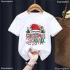 Custom Family Christmas Squad Shirt Personalized Name Christmas Shirt Matching Family Christmas Squad Shirt Cute Boy/Girl Tshirt