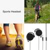 3.5mm Wired Gaming Headset On Ear Sports Headphones Ear hook Music Earphones for Smartphones Tablet Laptop Desktop PC