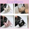 Pu Leather Saddle Bag With Stitching And Zipper Closure For Daily Use