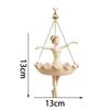 Hängende Ballettänzerin Pflanzgefäß Leichter Pflanzenhalter Geschenke Hängender Blumentopf Terrasse Balkon