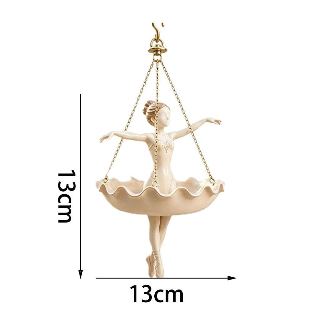 Hängende Ballettänzerin Pflanzgefäß Leichter Pflanzenhalter Geschenke Hängender Blumentopf Terrasse Balkon