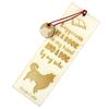 Collie Rough, Long-Haired Collie - Dog Bookmark, Personalized Bookmark, Dog Gadget for Art-Dog Brand Readers