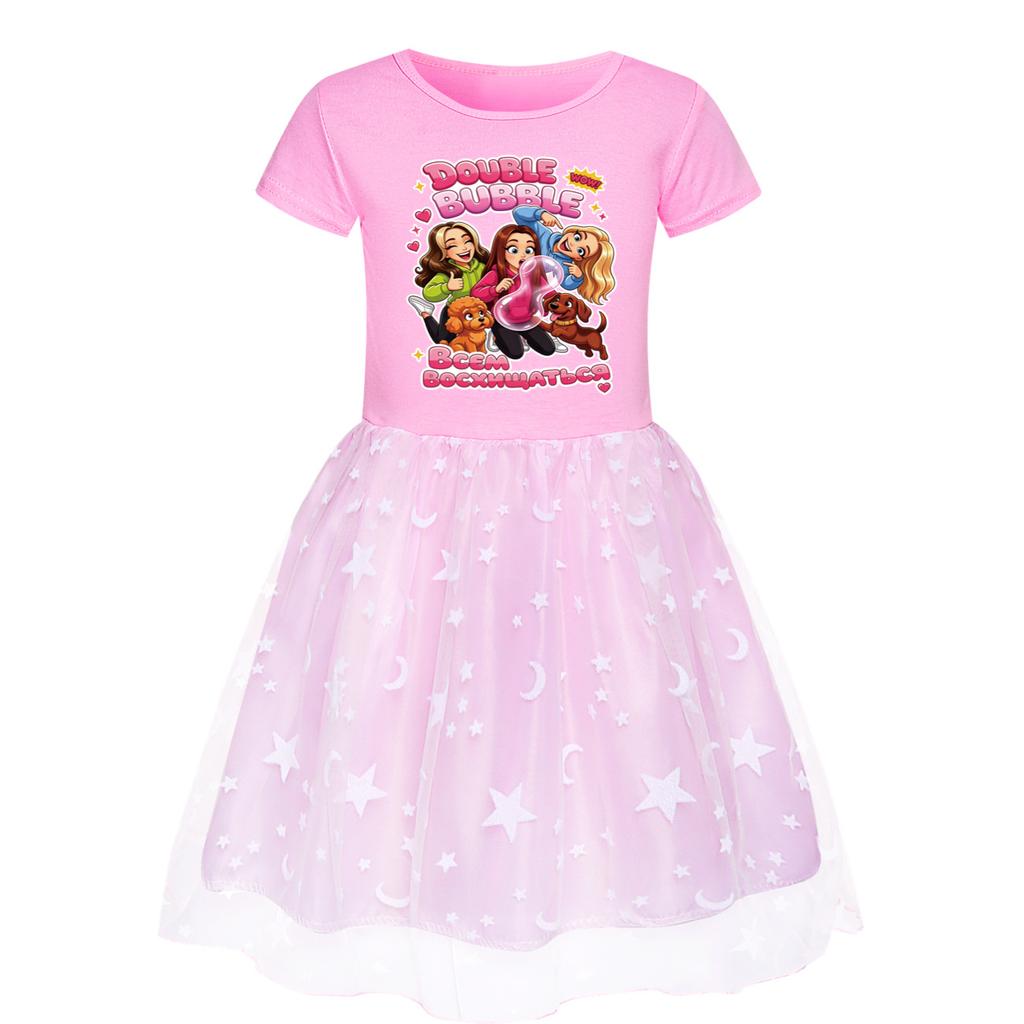 Double bubble girls star rainbow lace jumpsuit 5903