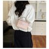 Crossbody Bag Women PU Quilted Chain Strap Daily Commute