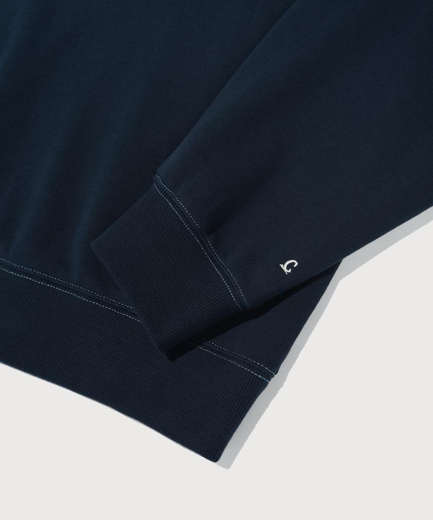 COVERNAT Small Logo Sweatshirt Navy