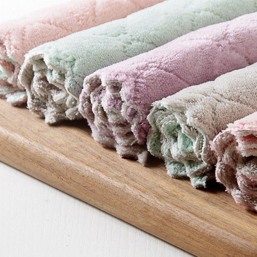 Performance Microfiber Wiping Tool No Shedding Dish Towel Cleaning Cloth Cleaning Towel Dishcloth