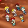 Korea BTS Brooch - Bangtan Boys Cartoon Badge for Clothes, Bags, Hats - Cute Creative Accessory Merchandise