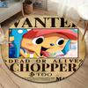 One Piece Tony Tony Chopper Round Area Rug Carpet Rug For Living Room Bedroom Sofa Playroom Decor Nonslip Floor Mat