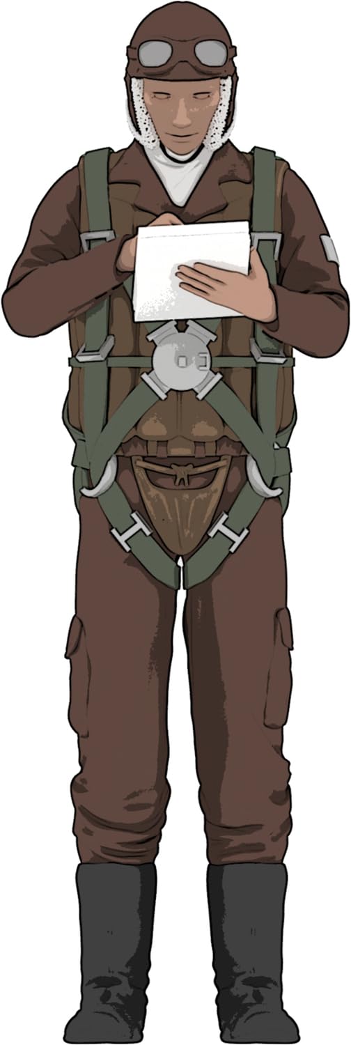 

Triumph Model Japanese Navy Pilot Figure Type 2 3D Printer Kit TRFF35015 1/35