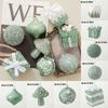 Shatterproof Christmas Tree Hanging Pendants Shimmering Baubles for Holiday Decoration Indoor and Outdoor Ornament