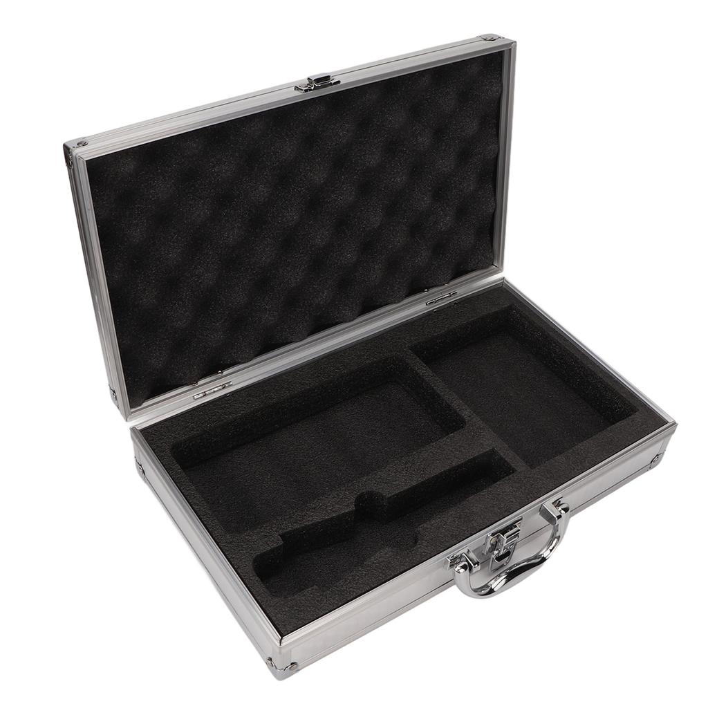 Multifunction Storage Box Large Capacity Buckle Closure Aluminum Tools Organize Case