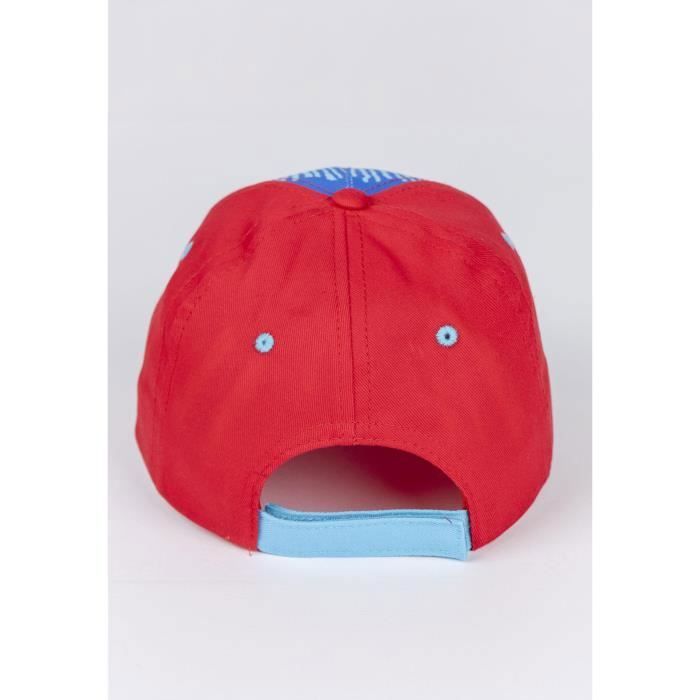 Casquette Enfants - DISNEY - Spider-Man - Rouge - 100% coton - Sportswear