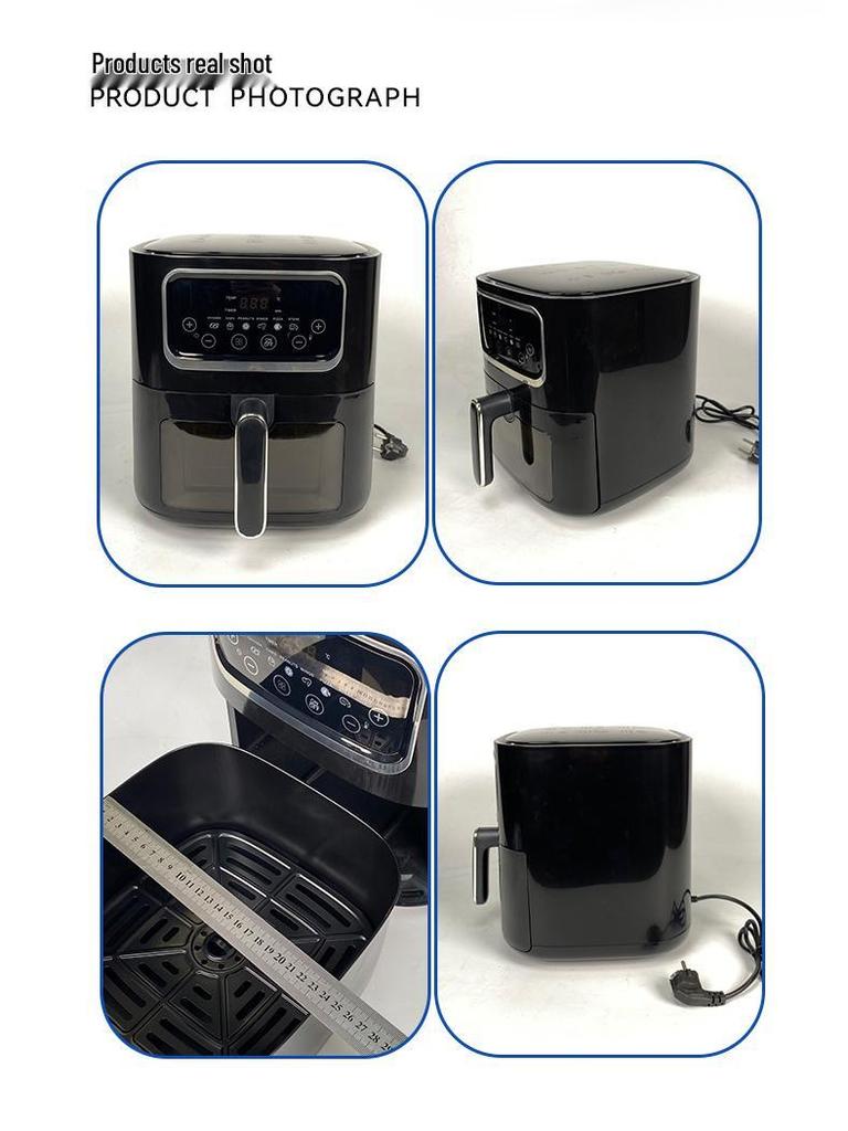 Intelligent 12L Multifunctional Air Fryer with Non-Visible Electric Design
