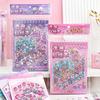 Set di Adesivi 3D con Scene in Miniatura per Scrapbooking, Adesivi per Diario in Carta PET Impermeabile
